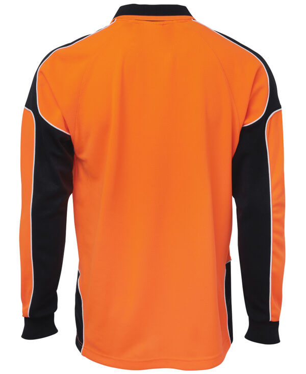 JB's Hi Vis L/S Arm Panel Polo - Image 10
