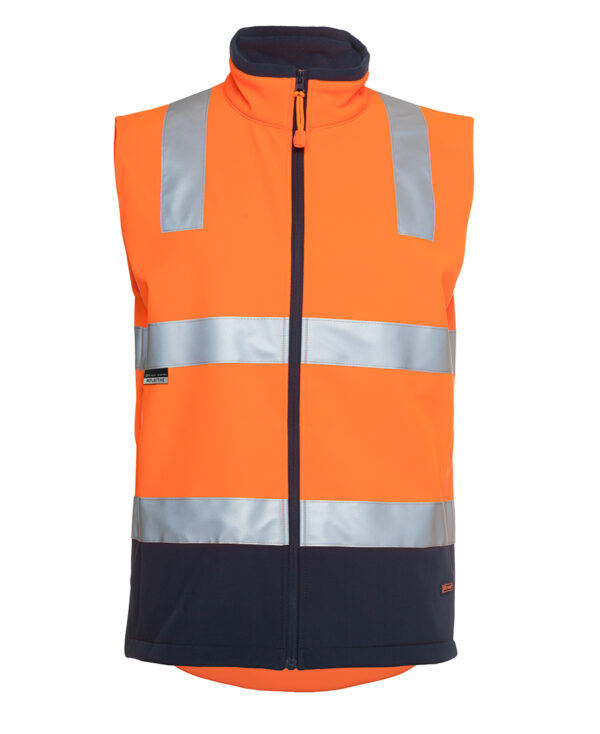Hi Vis (D+N) Softshell Vest - Image 3