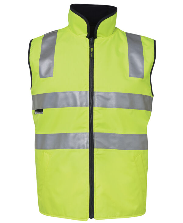 JB's Hi Vis 4602.1 (D+N) Reversible Vest - Image 3
