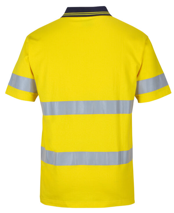 JB's Hi Vis (D+N) S/S Cotton Polo - Image 2