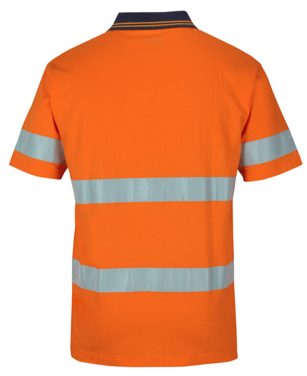 JB's Hi Vis (D+N) S/S Cotton Polo - Image 4