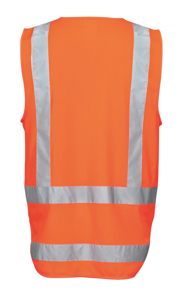 JB's Hi Vis Zip (D+N) TTMC-W Vest - Image 2