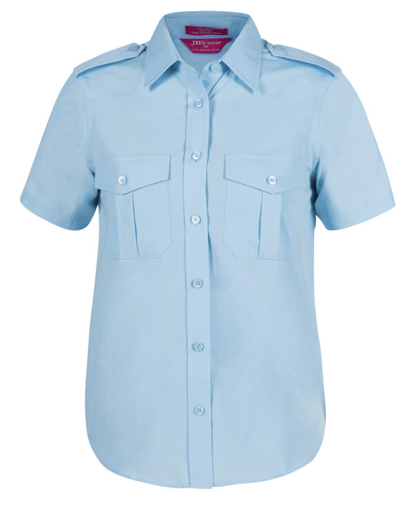 JB's Ladies S/S Epaulette Shirt