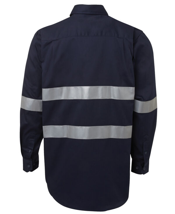 JB's L/S 190G Work Shirt With Reflective Tape - Image 2