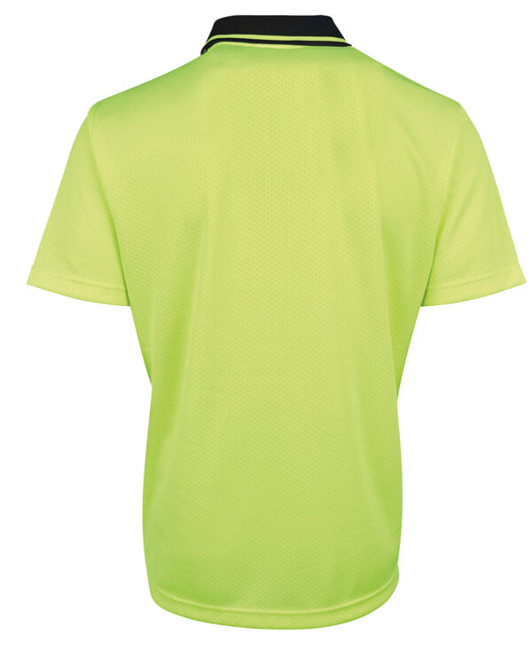 JB's Hi Vis Jacquard Non Cuff Polo - Image 4