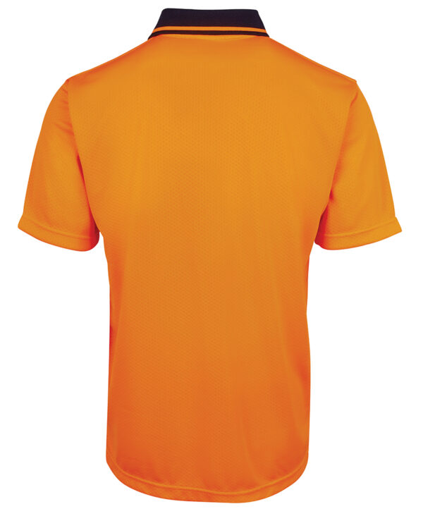 JB's Hi Vis Jacquard Non Cuff Polo - Image 8