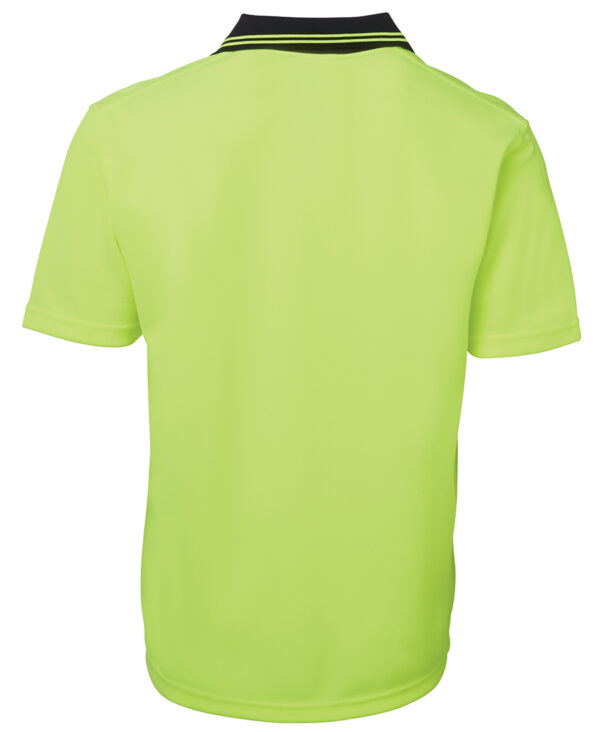 JB's Hi Vis S/S Non Button Polo - Image 2