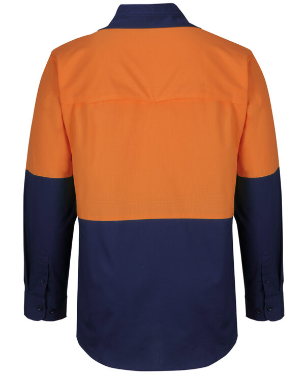JB's Hi Vis Ripstop L/S Fishing Shirt - Image 2
