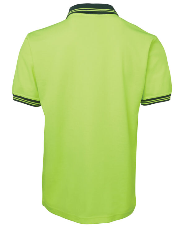 JB's Hi Vis S/S Cotton Back Polo - Image 4