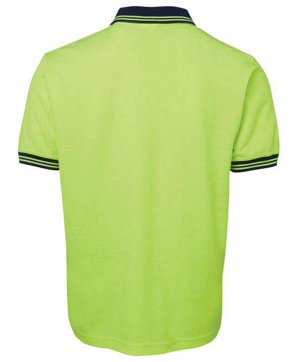 JB's Hi Vis S/S Cotton Back Polo - Image 2