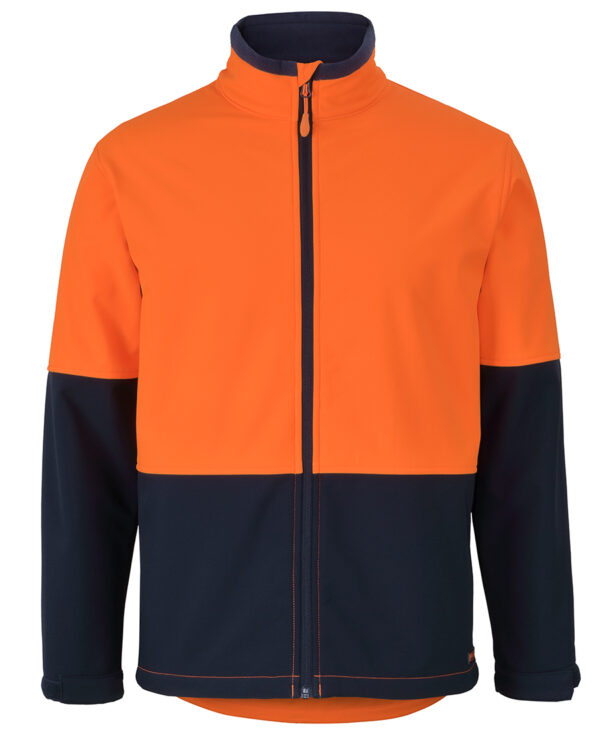 JB's Hi Vis Three Layer Softshell Jacket - Image 3