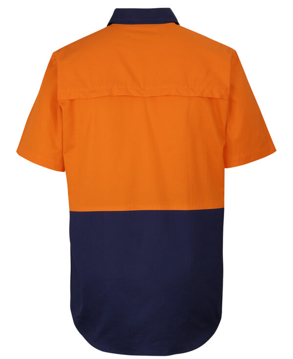 JB's Hi Vis Close Front S/S 150g Work Shirt - Image 2