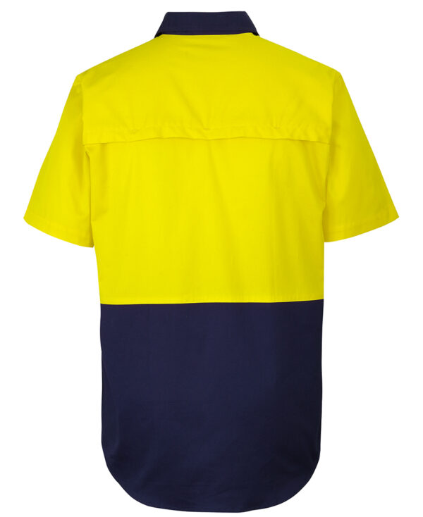 JB's Hi Vis Close Front S/S 150g Work Shirt - Image 4