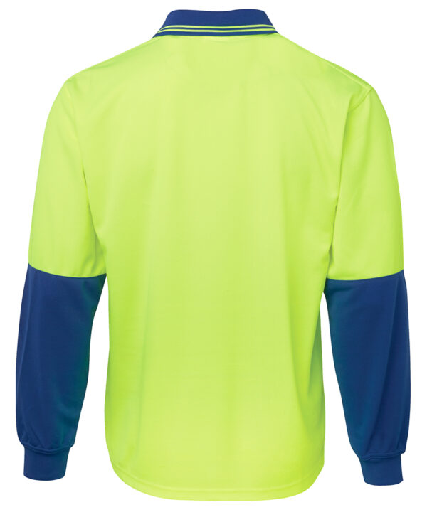 JB's Hi Vis L/S Traditional Polo - Image 8
