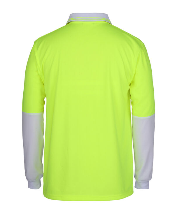 JB's Hi Vis L/S Traditional Polo - Image 10