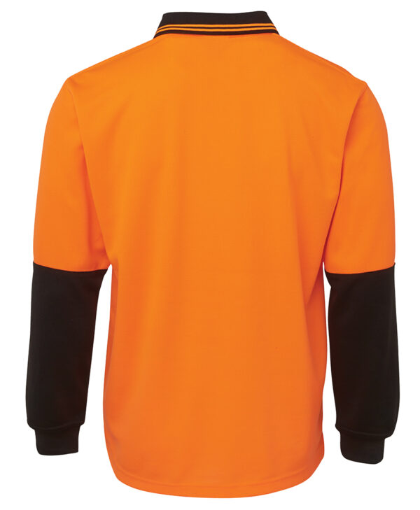 JB's Hi Vis L/S Traditional Polo - Image 12