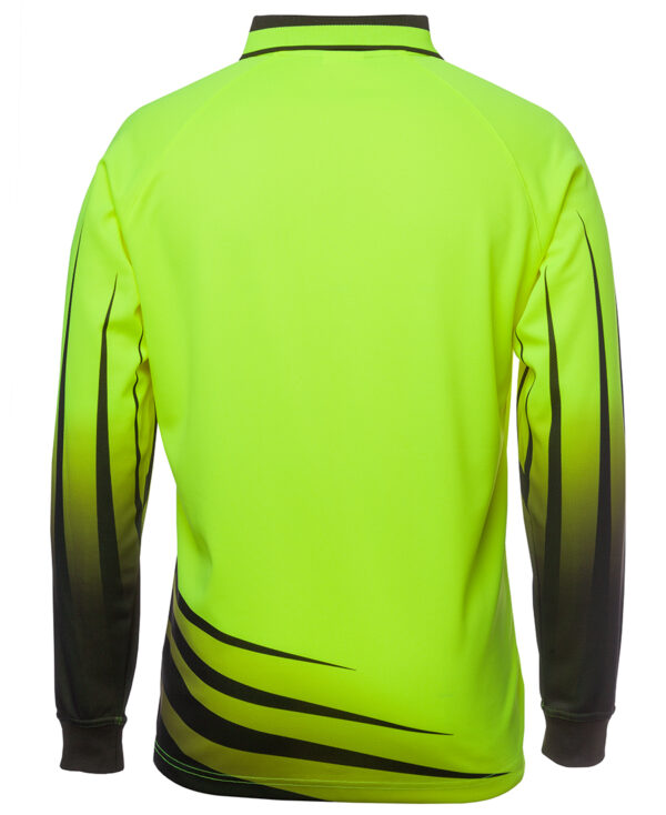JB's Hi Vis L/S Rippa Sub Polo - Image 2