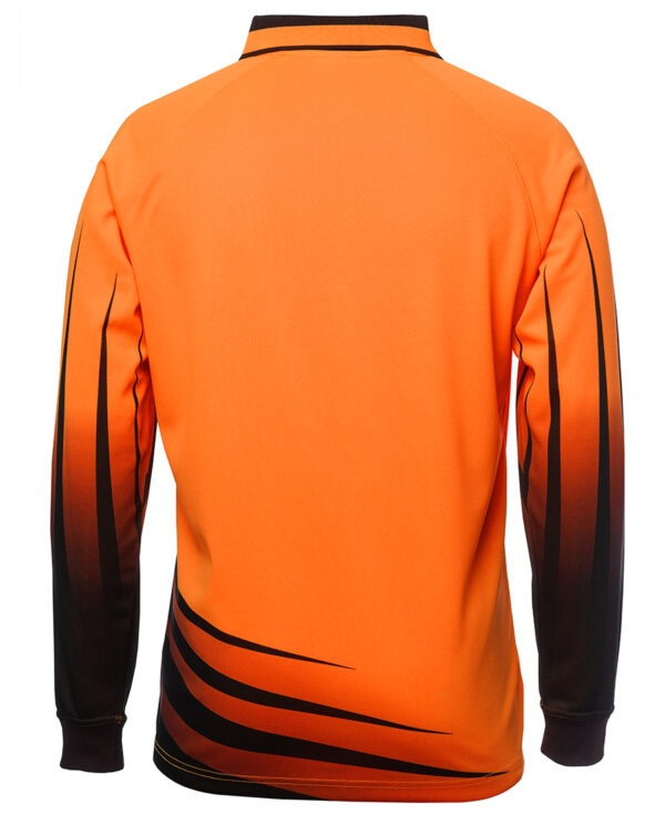 JB's Hi Vis L/S Rippa Sub Polo - Image 4