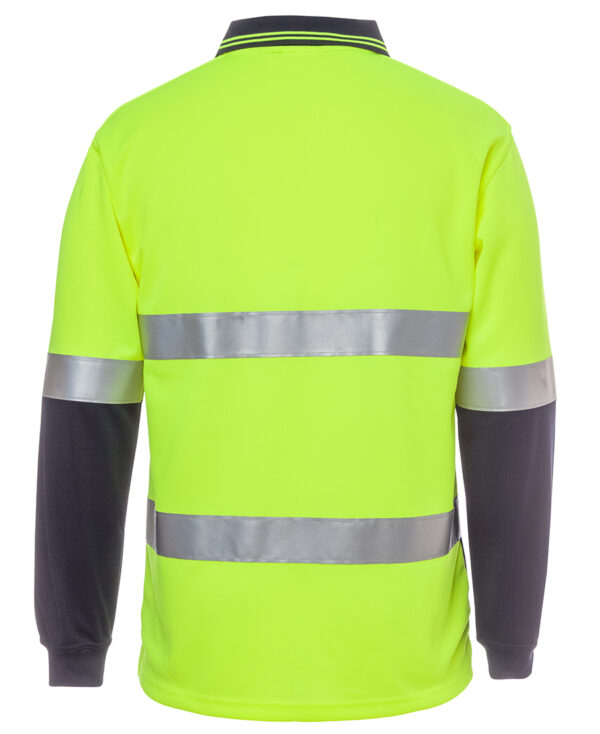 JB's Hi Vis L/S (D+N) Traditional Polo - Image 2