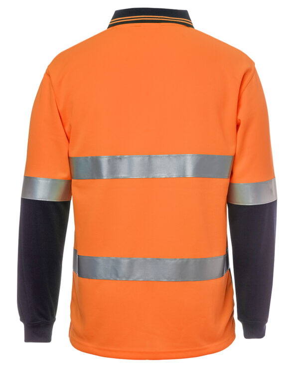 JB's Hi Vis L/S (D+N) Traditional Polo - Image 4