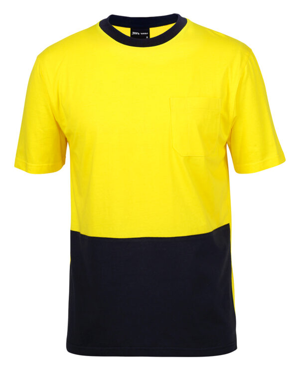 JB's Hi Vis Crew Neck Cotton T-Shirt - Image 3