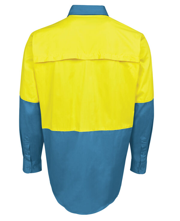 JB's Hi Vis L/S 150G Work Shirt - Image 10