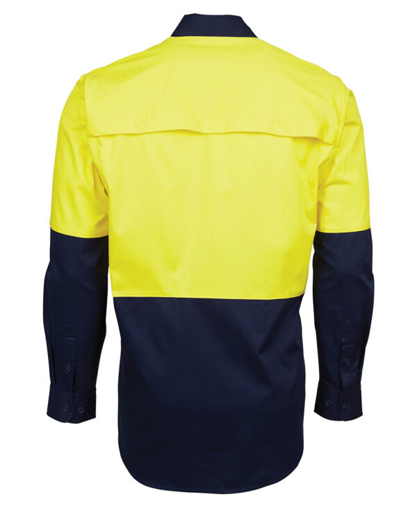JB's Hi Vis L/S 150G Work Shirt - Image 12