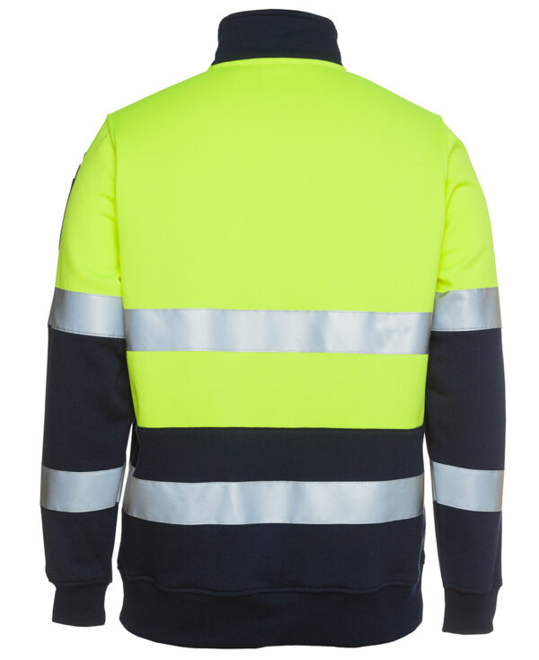 JB's Hi Vis (D+N) 1/2 Zip Fleecy Sweat - Image 2