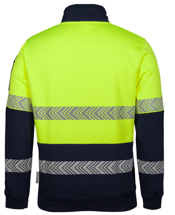 JB's Hi Vis ½ Zip Segmented Tape Fleecy - Image 2