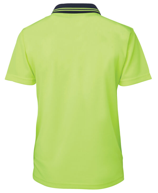 JB's Ladies Hi Vis S/S Comfort Polo - Image 4