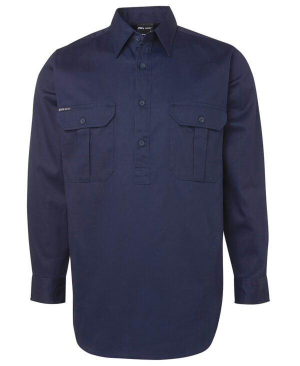 JB's Close Front L/S 190G Work Shirt