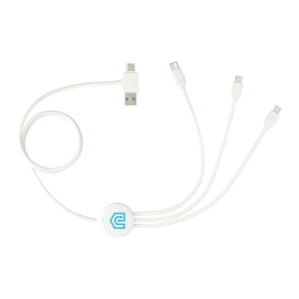 5-in-1 Charging Cable with Antimicrobial Additive - Image 3