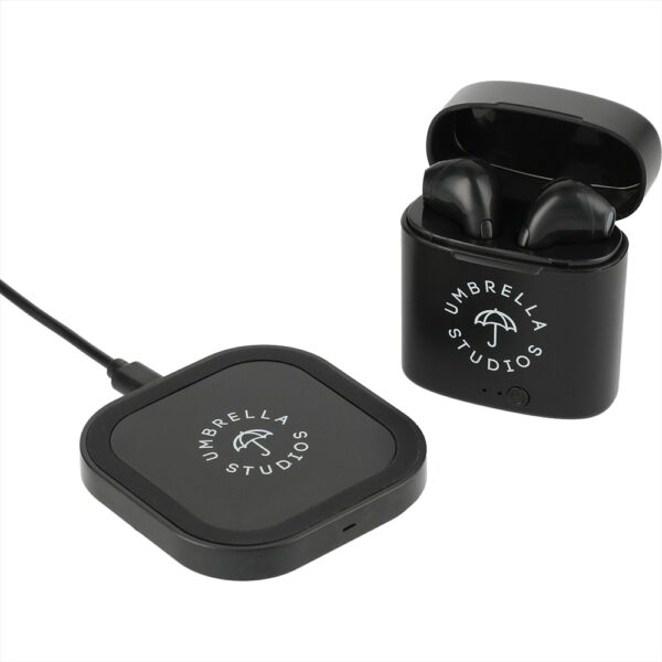 Oros TWS Auto Pair Earbuds & Wireless Charging Pad - Image 9