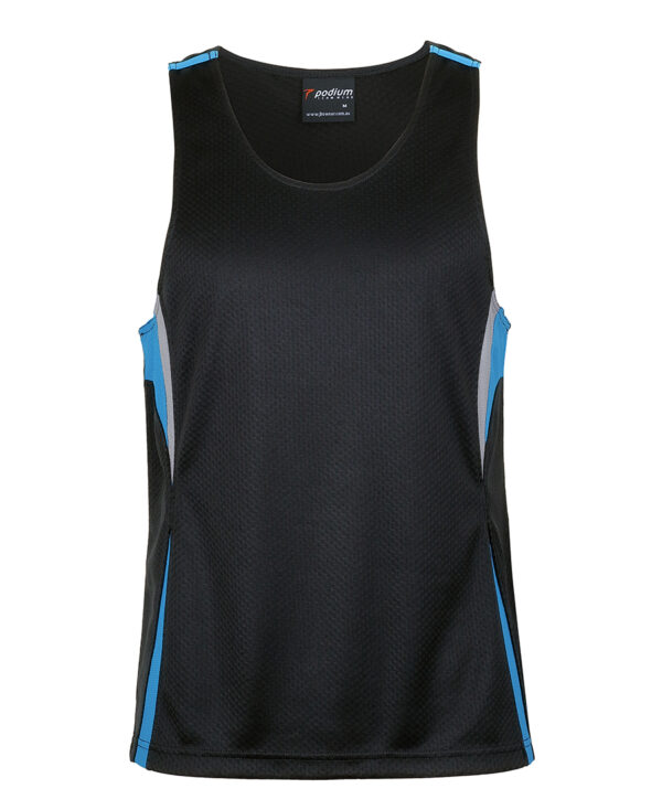 Podium Cool Jacquard Singlet - Image 3