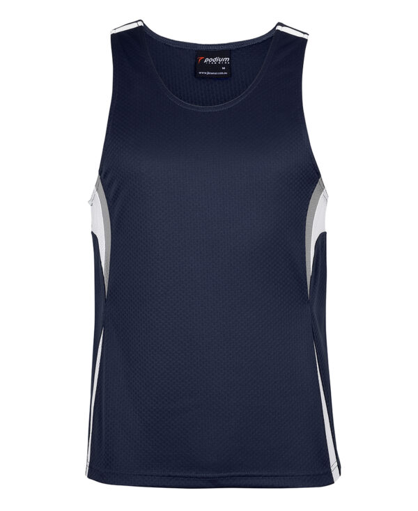 Podium Cool Jacquard Singlet - Image 7