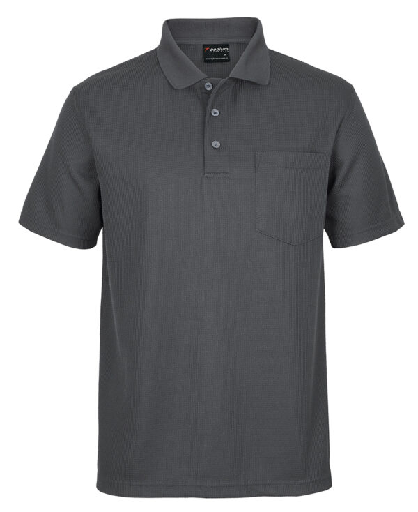 Podium Waffle Pocket Polo - Image 7
