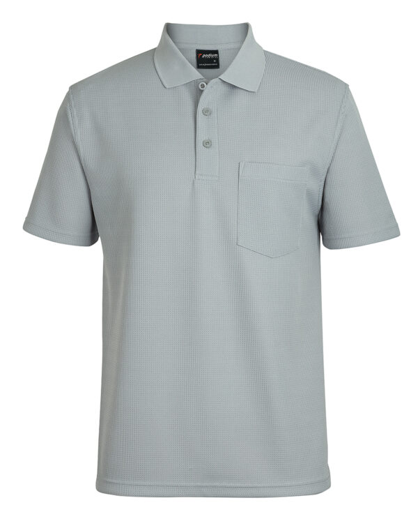 Podium Waffle Pocket Polo - Image 9