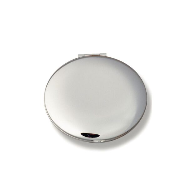 Silver Compact Mirror - Image 2