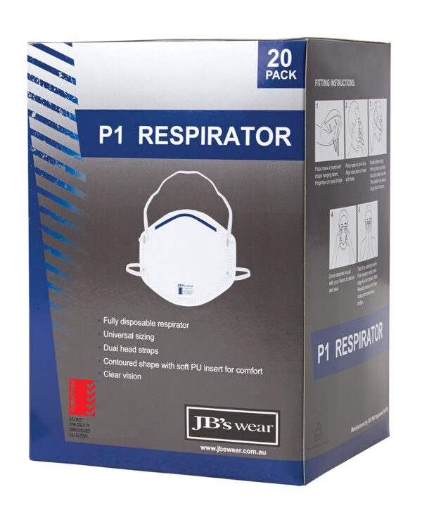 JB's P1 Respirator (20pc) - Image 2