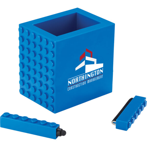 Office Block 3 in 1 Pen Pot - Image 8