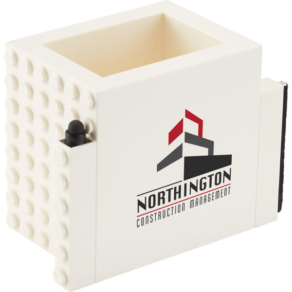 Office Block 3 in 1 Pen Pot - Image 16