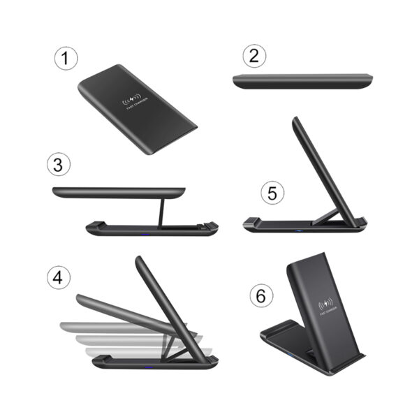 Bolton Foldable Fast Wireless Charge Stand - Image 5
