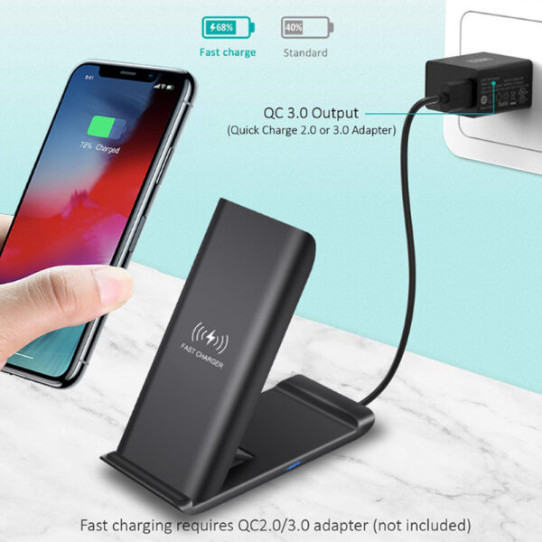 Bolton Foldable Fast Wireless Charge Stand - Image 2
