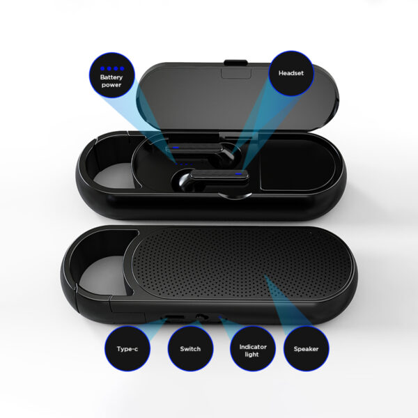 Roxy 2n1 TWS Earbuds with Bluetooth Speaker (Exit Stock) - Image 10