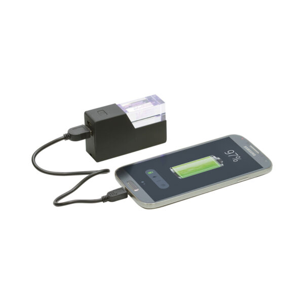 Light Up Crystal Power Bank (2600 mAh) - Image 2
