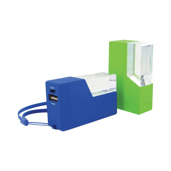 Light Up Crystal Power Bank (2600 mAh) - Image 3