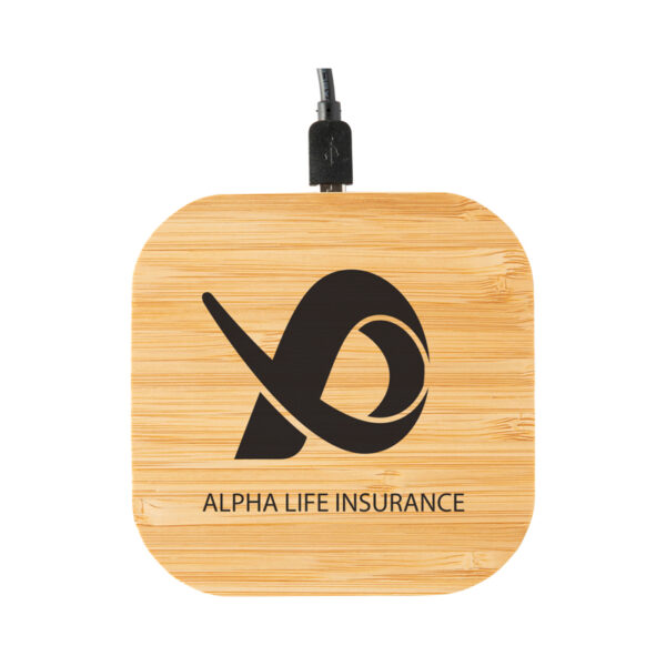 Nelson Wireless Bamboo Fast Charger - Image 3