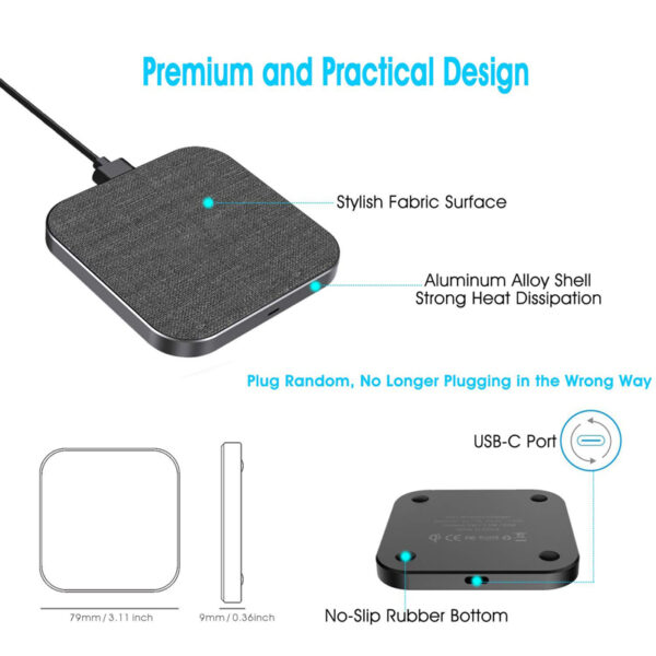 Harris Fast Wireless Charger - Square - Image 7