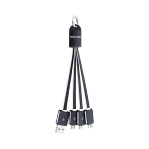Parma 3n1 Light Up Flat Charge Cable