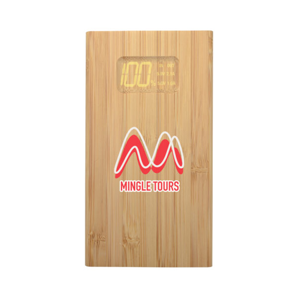 Kendal Bamboo Power Bank - 5000 mAh - Image 9
